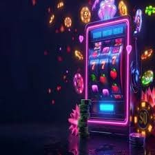 Colourful slot game reels on mobile casino Philippines lobby